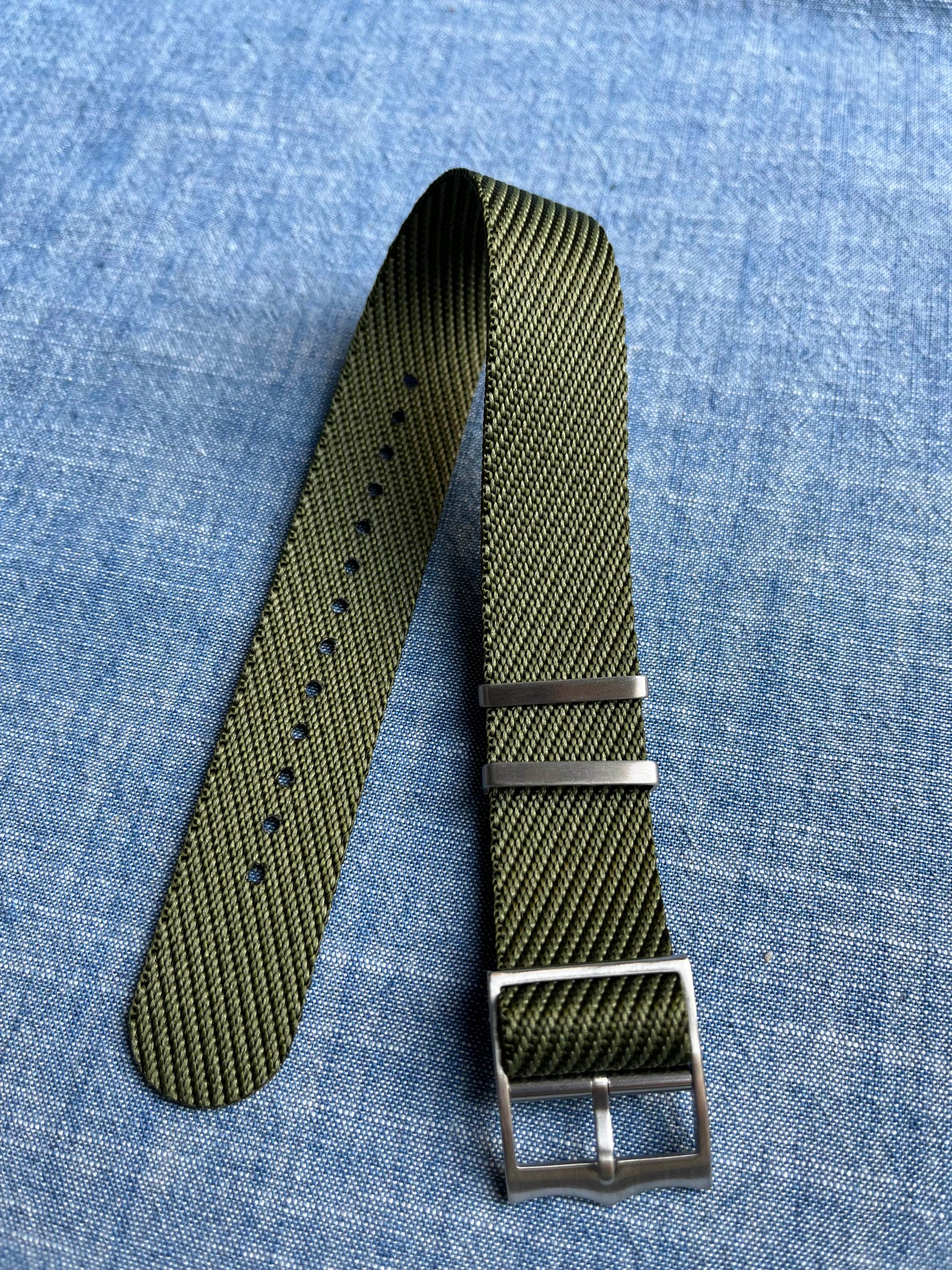 Rose Strap - Forest Green