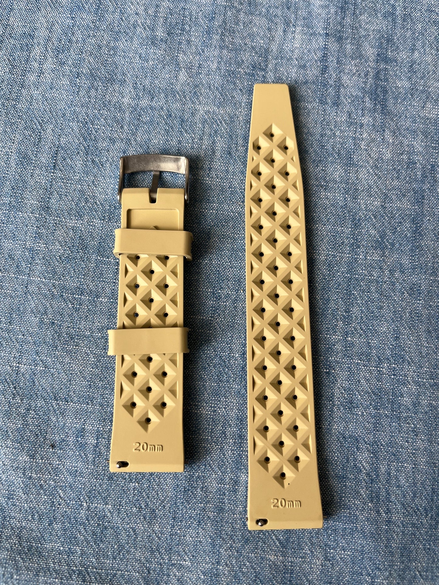 Tropical Island FKM Strap - Khaki