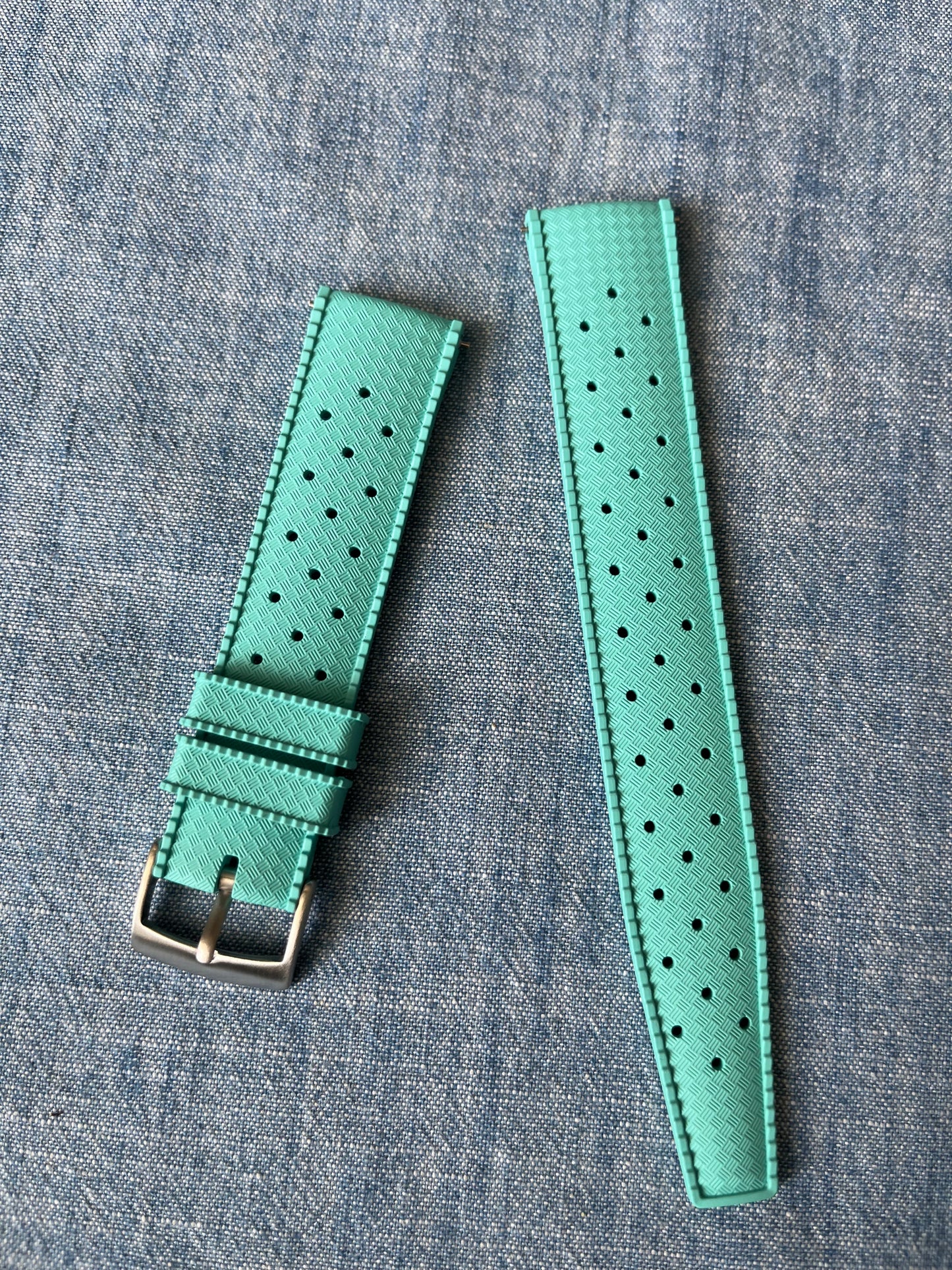 Tropical Island FKM Strap - Teal
