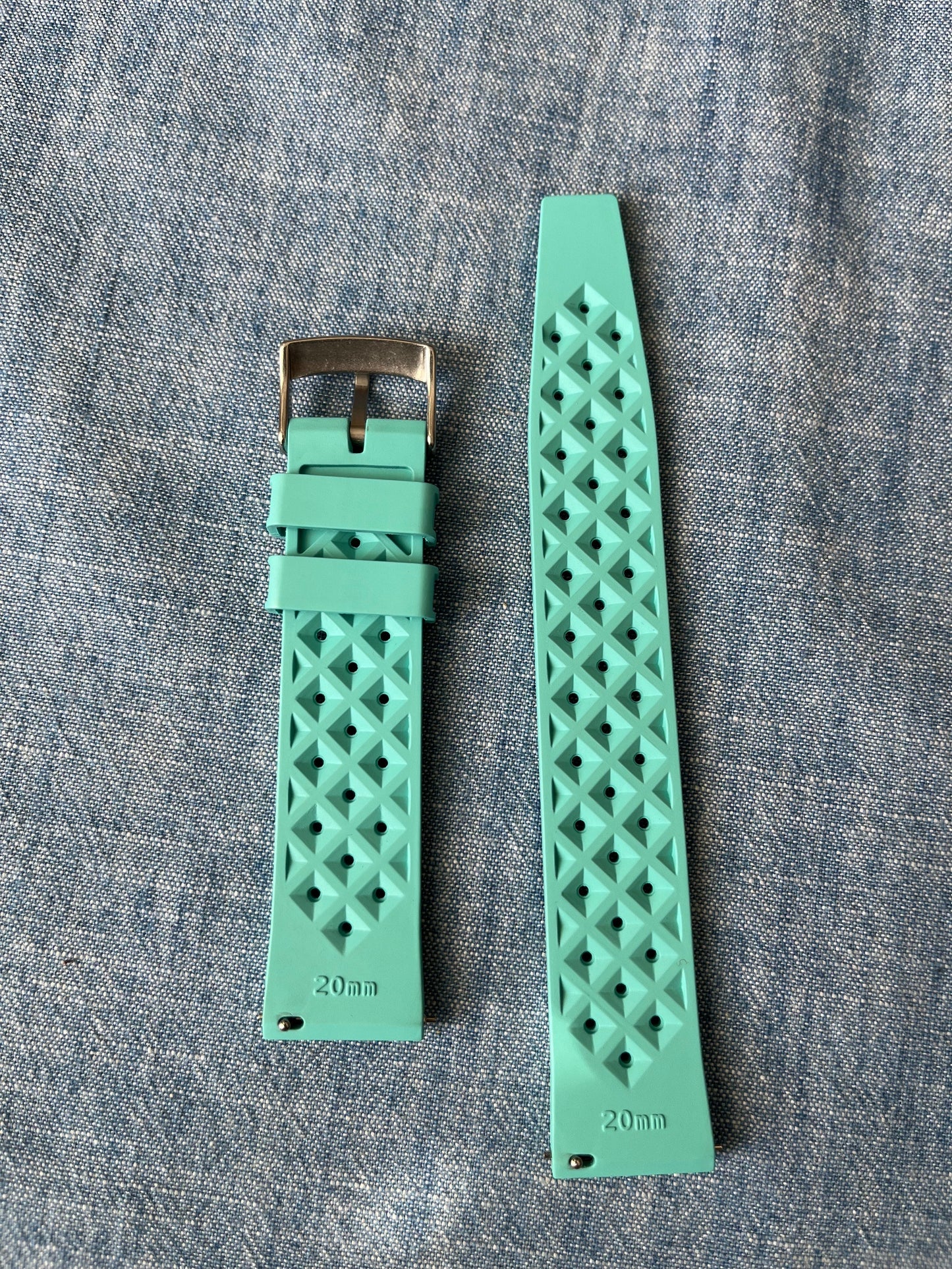 Tropical Island FKM Strap - Teal