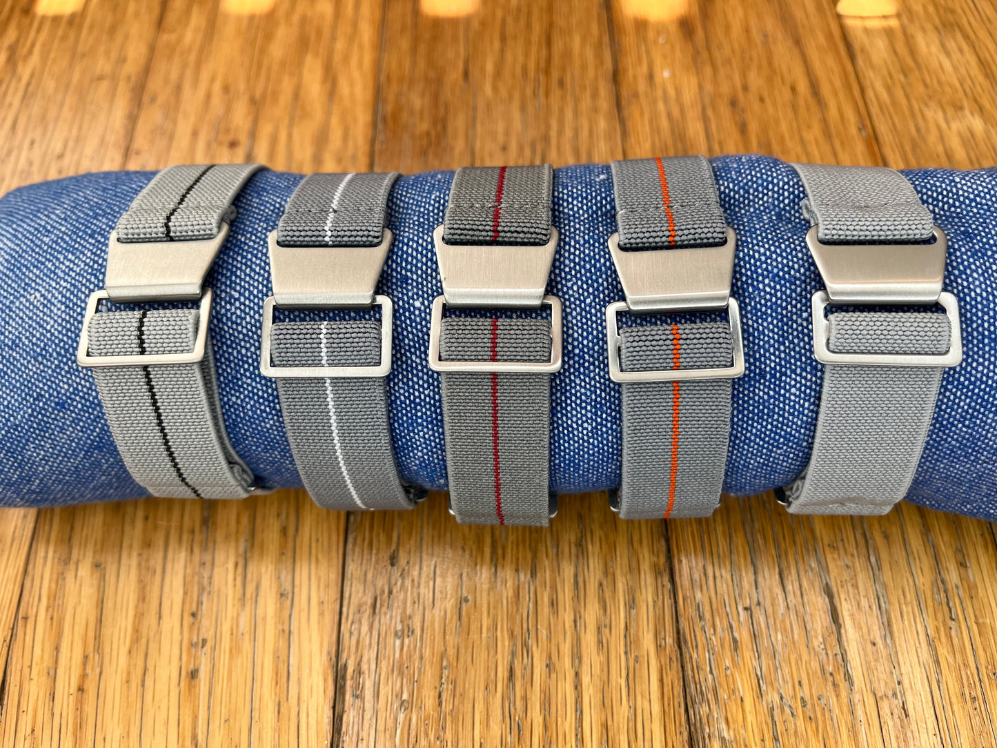 Parachuter Elastic Strap - Grey / Black