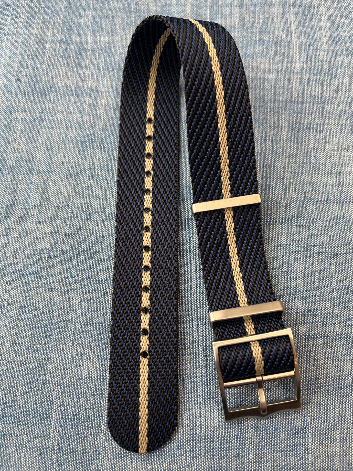 Rose Strap - Navy / Khaki