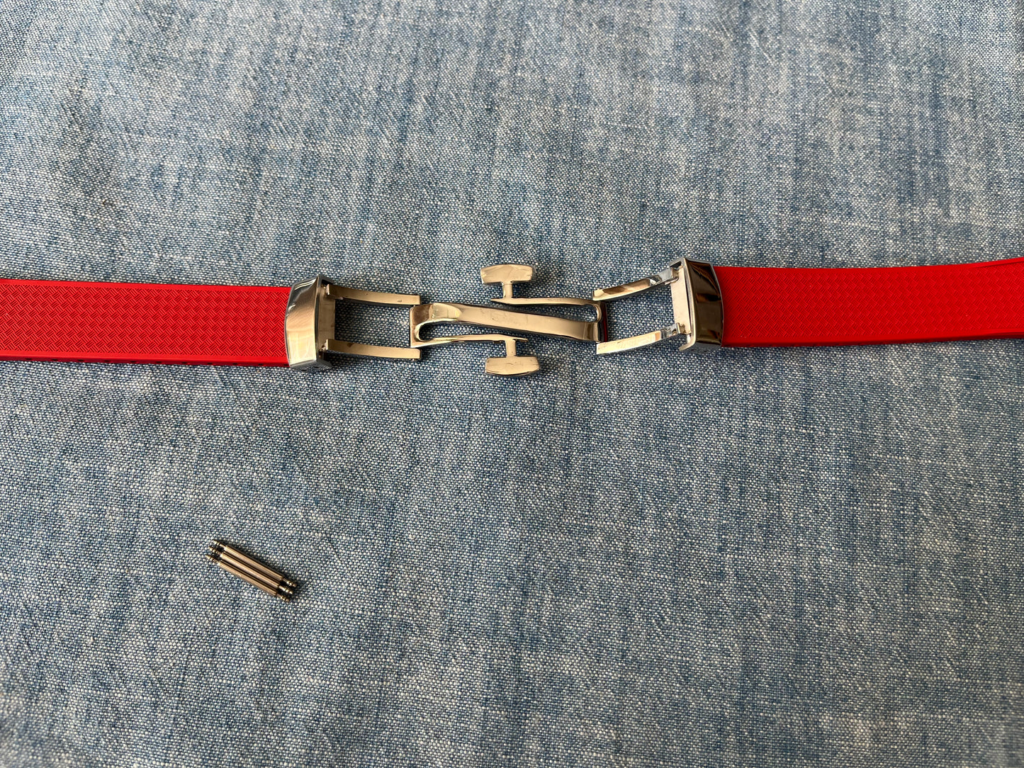 Cutty Sark Cut-to-size FKM Strap - Red