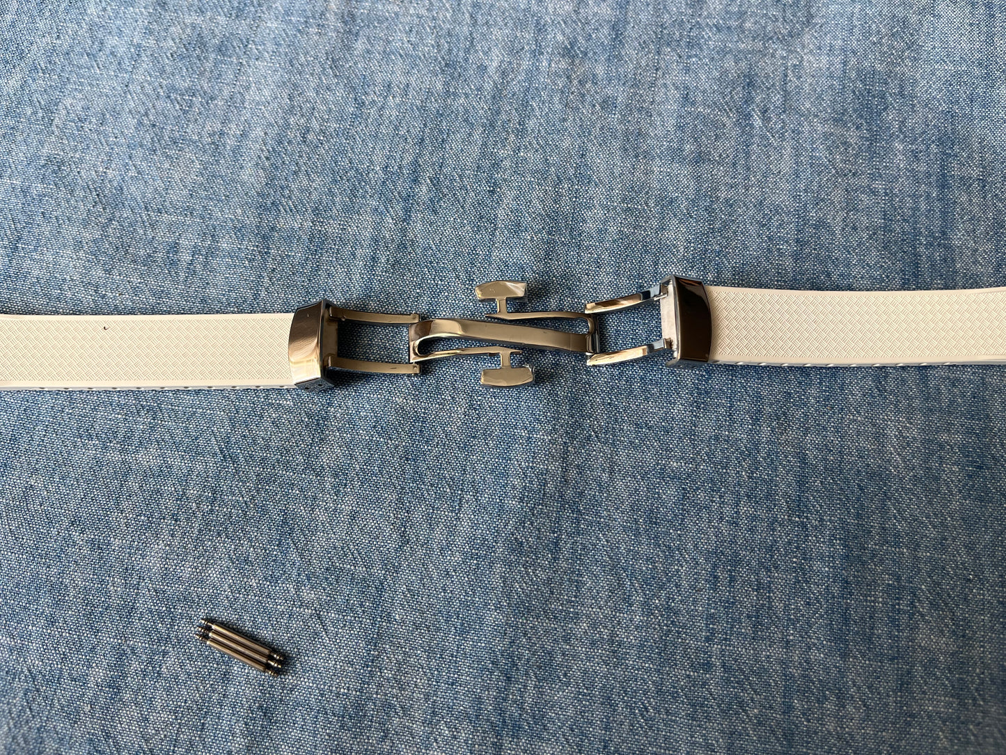 Cutty Sark Cut-to-size FKM Strap - White