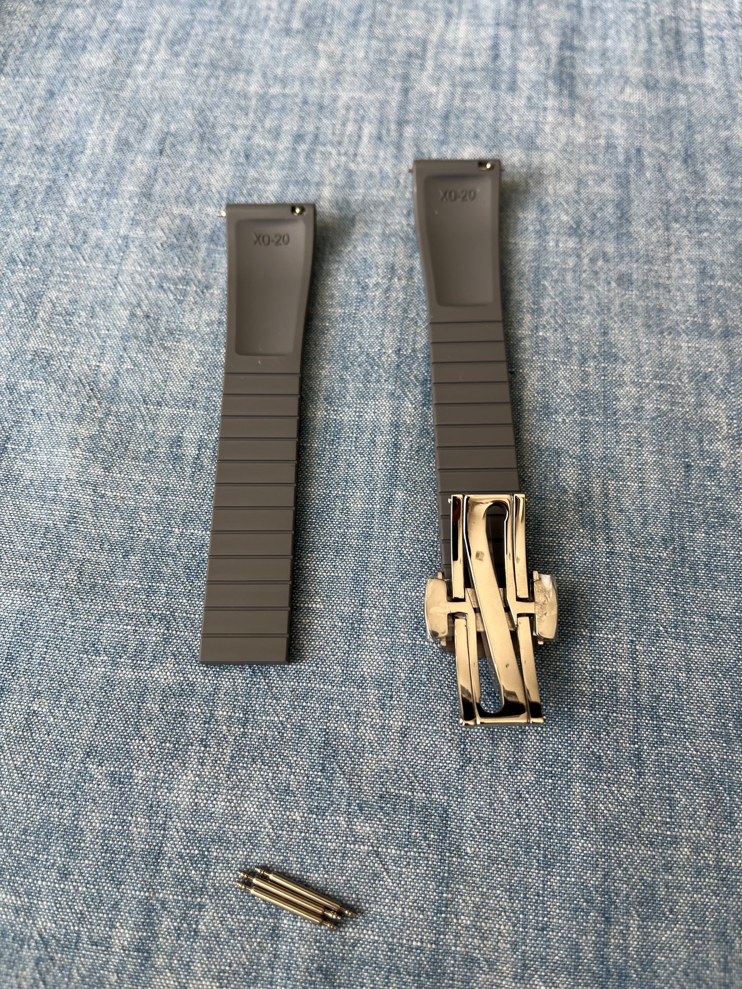Cutty Sark Cut-to-size FKM Strap - Grey