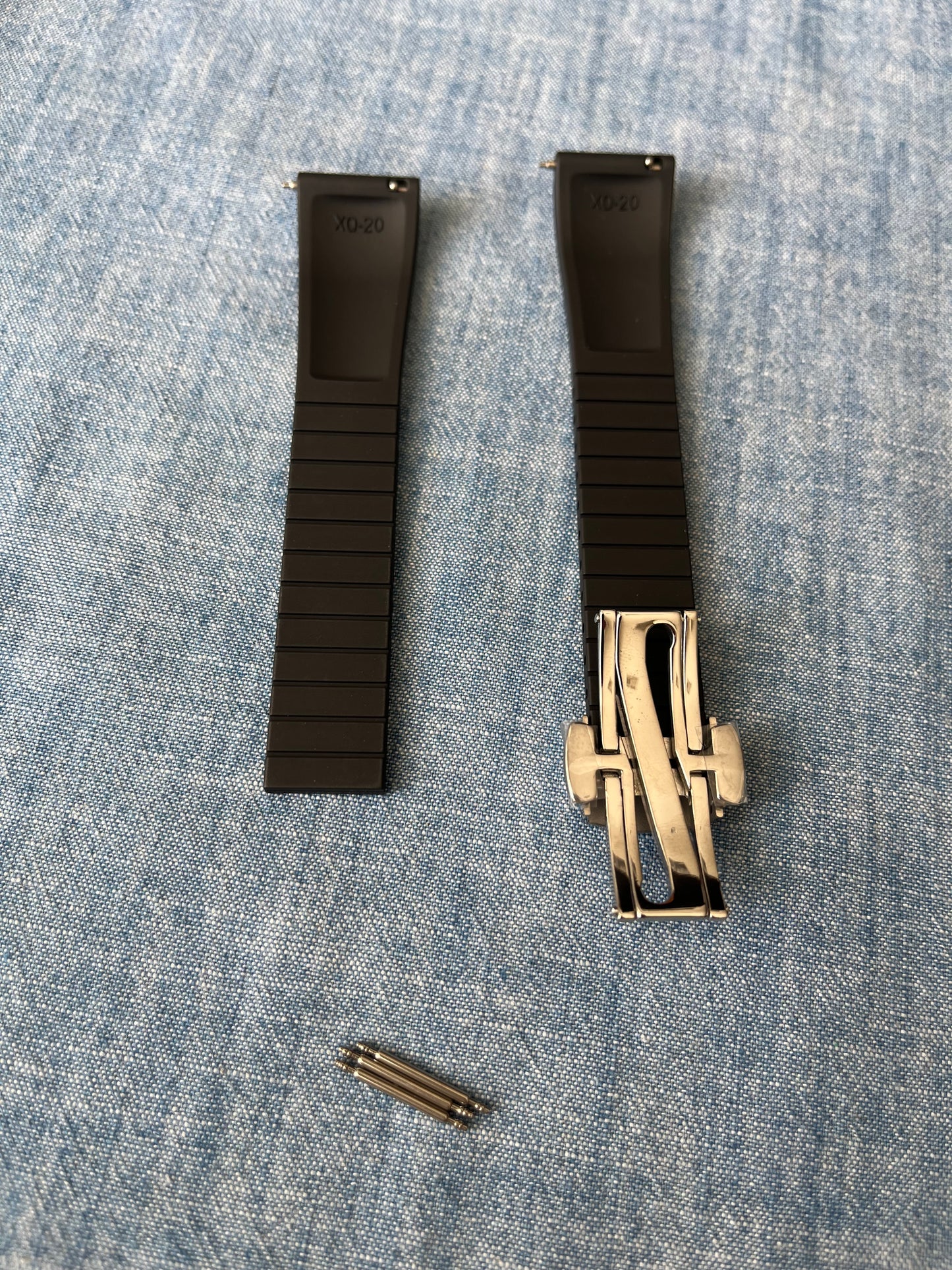 Cutty Sark Cut-to-size FKM Strap - Black