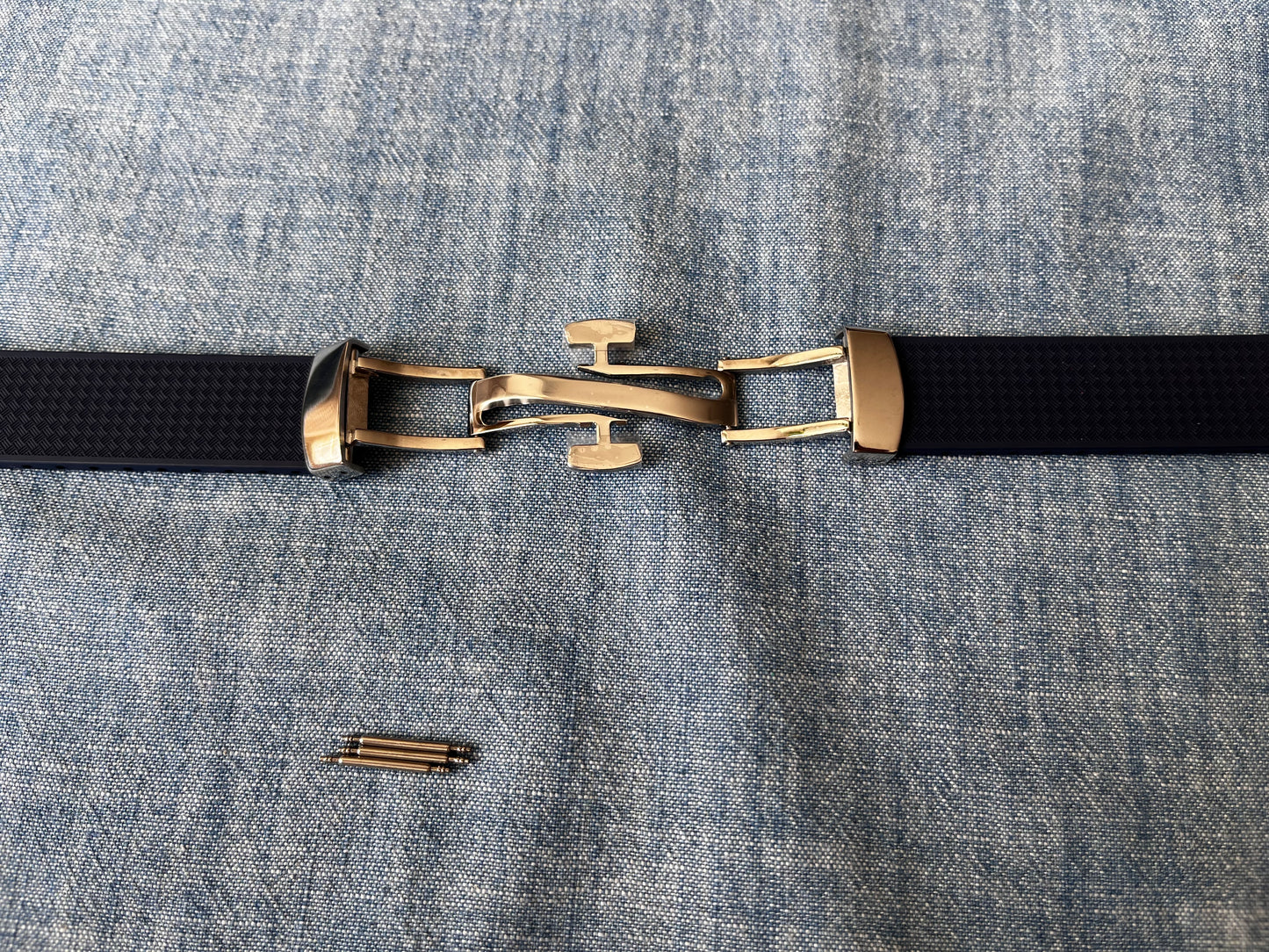 Cutty Sark Cut-to-size FKM Strap - Navy