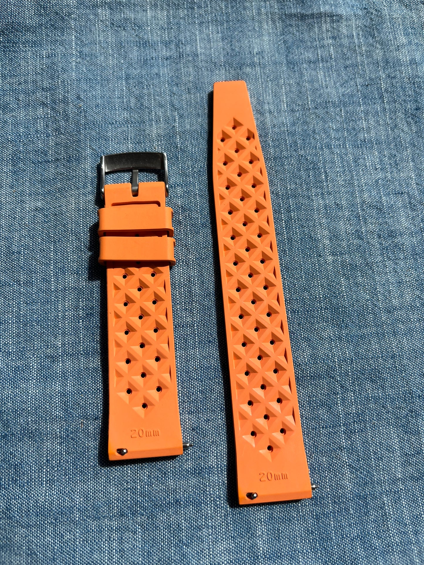 Tropical Island FKM Strap - Orange