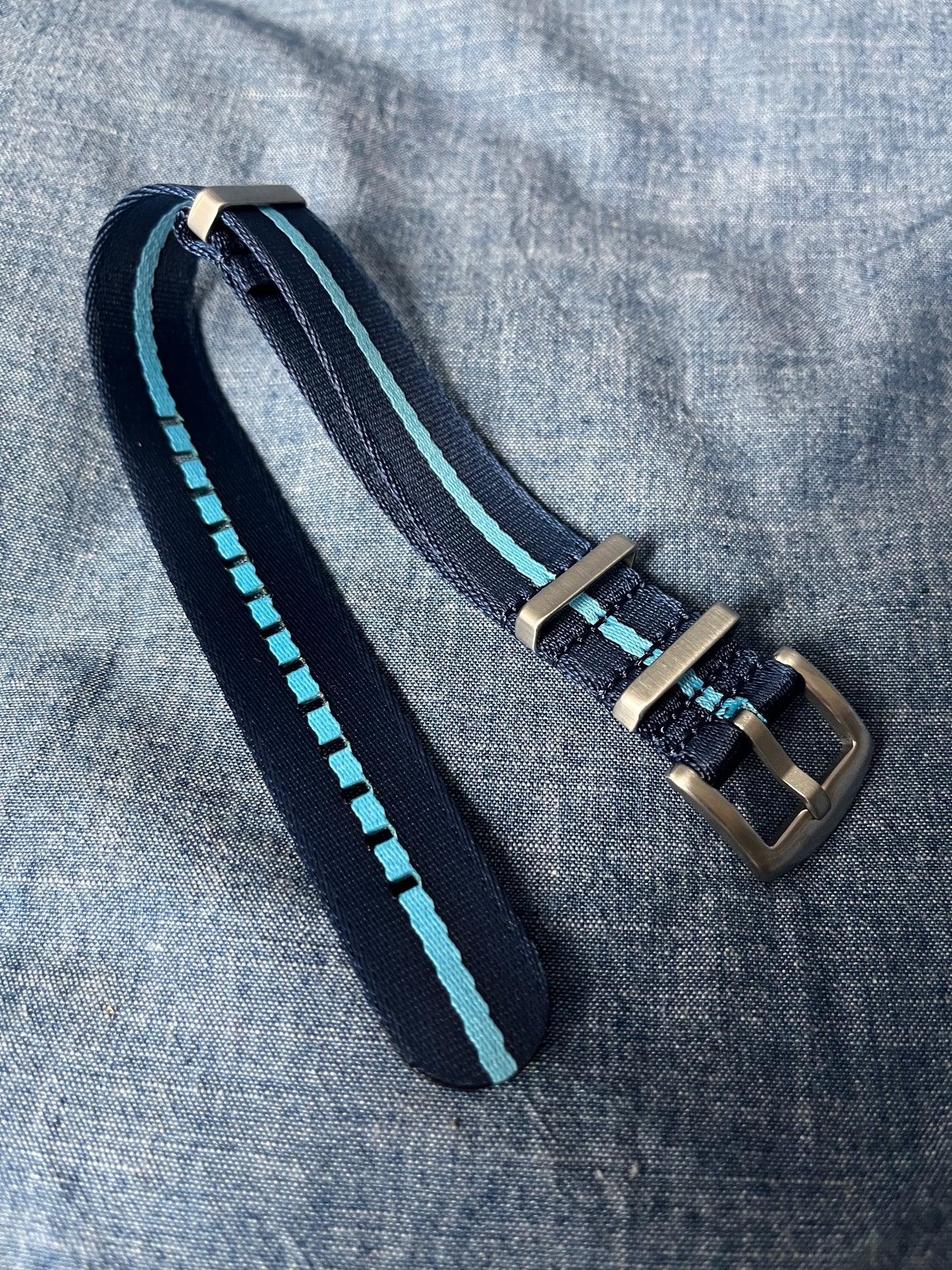 GREAT-O Strap - Navy Blue / Sky Blue