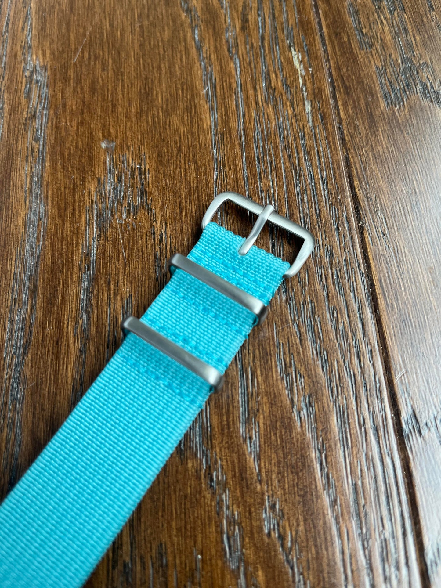 Baby Back Ribbed Strap - "Tiff" Blue