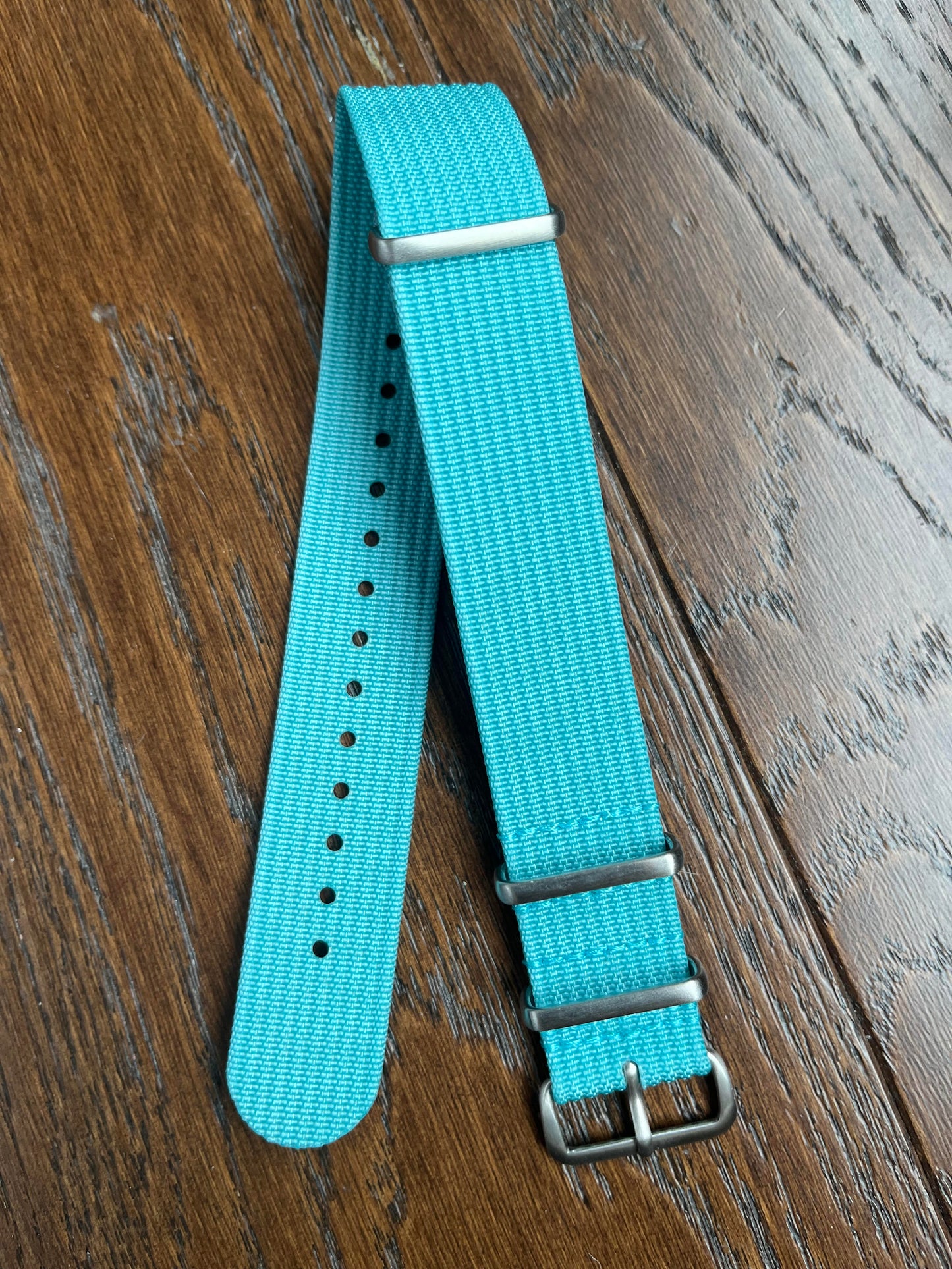 Baby Back Ribbed Strap - "Tiff" Blue