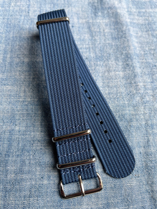 Baby Back Ribbed Strap - Blue