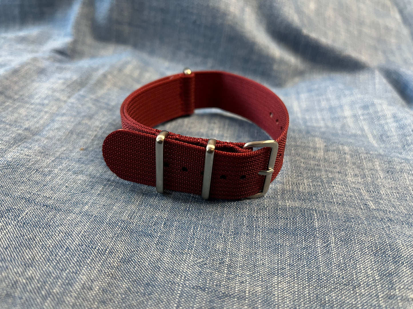 Baby Back Ribbed Strap - Crimson