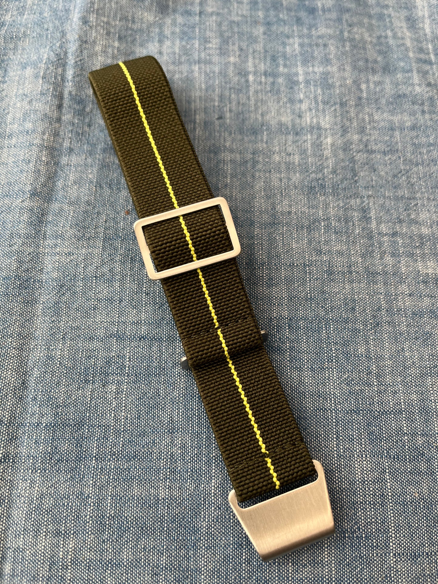 Froggy Strap - Dark Green / Yellow