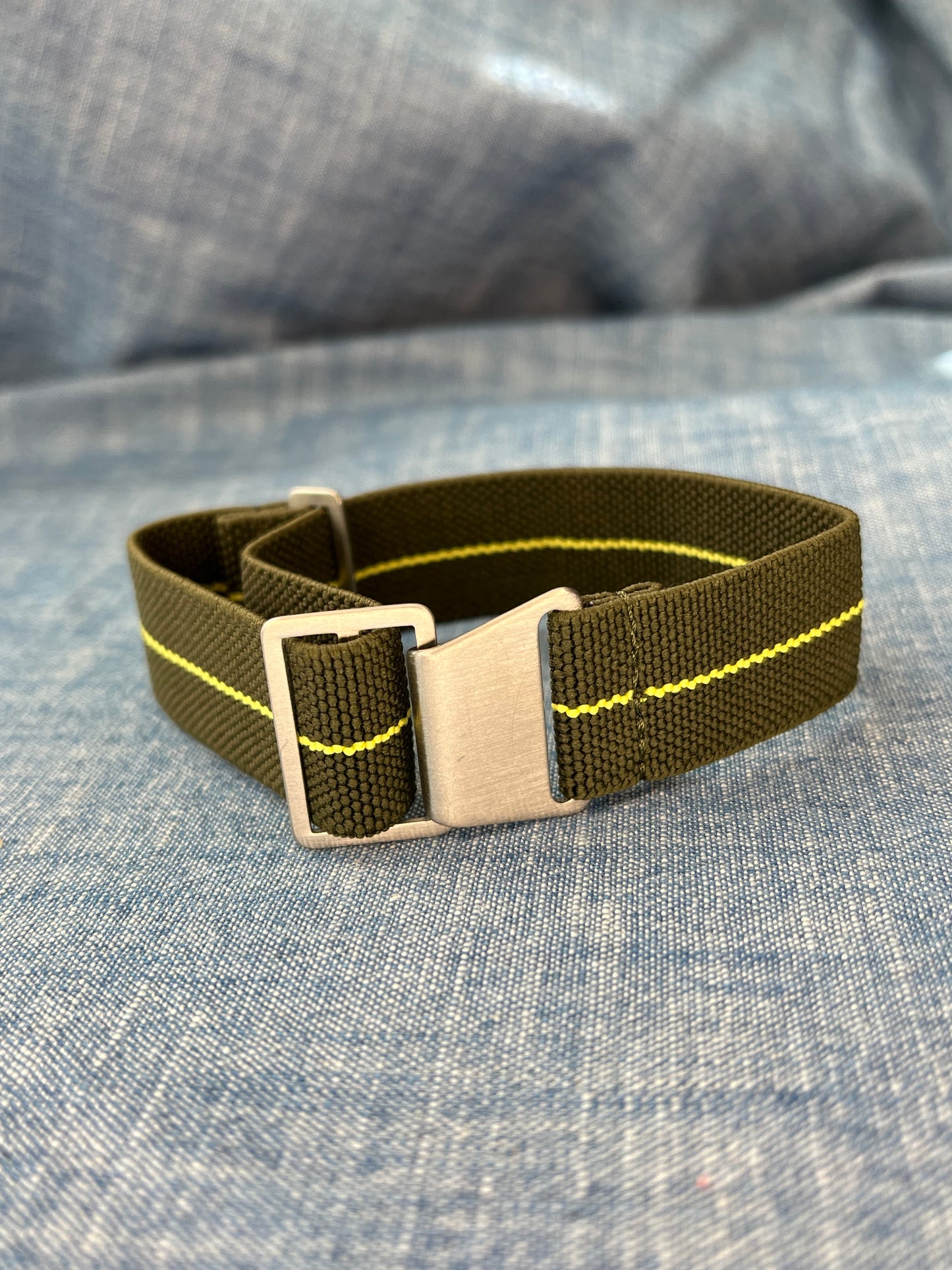 Froggy Strap - Dark Green / Yellow