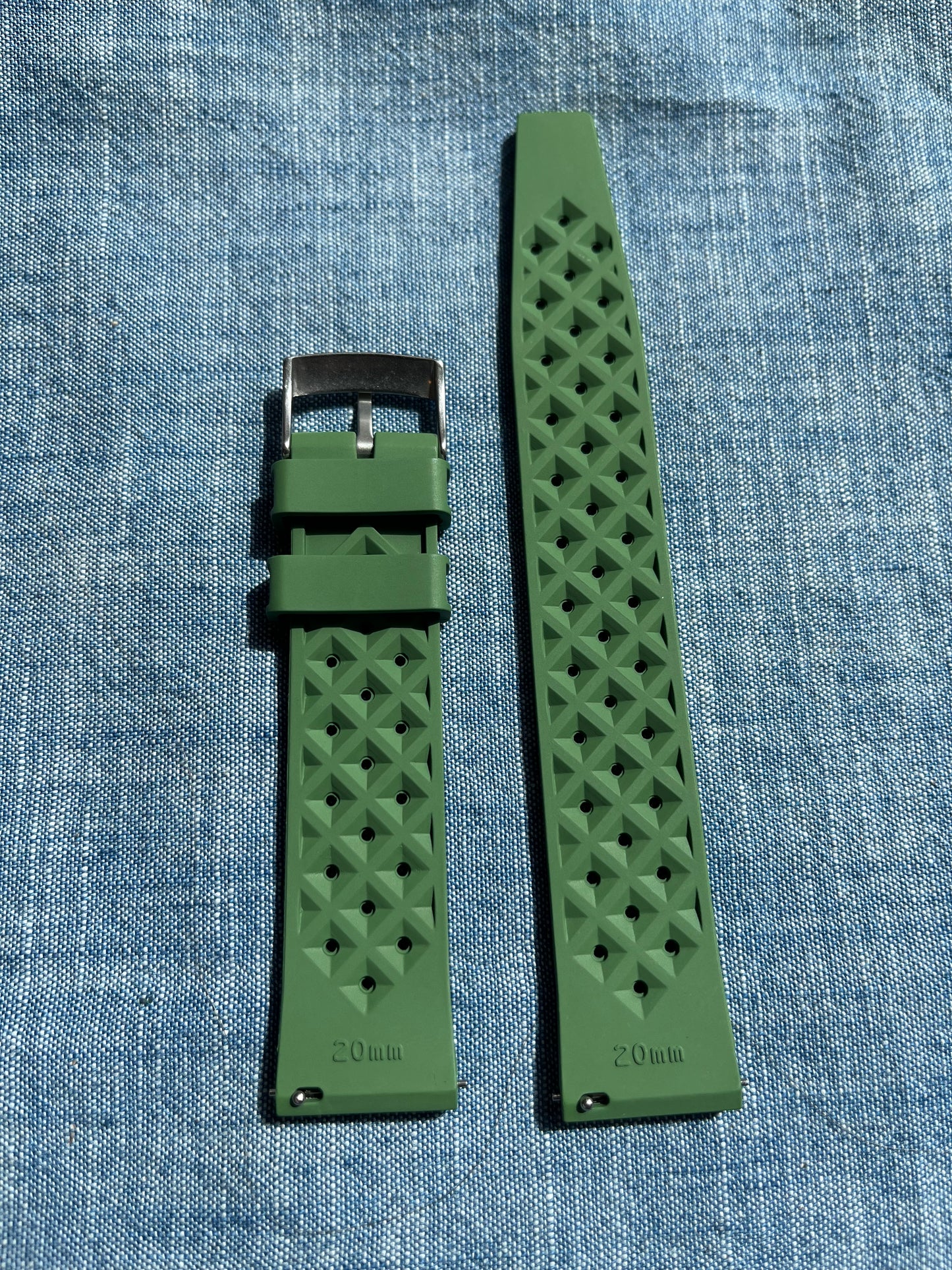 Tropical Island FKM Strap - Green