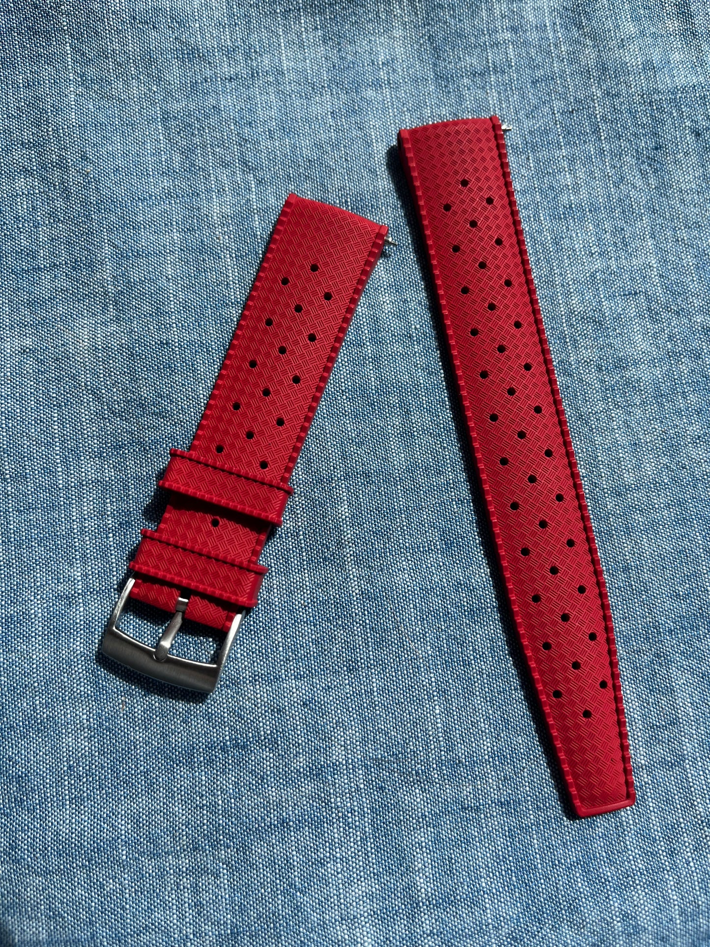 Tropical Island FKM Strap - Red