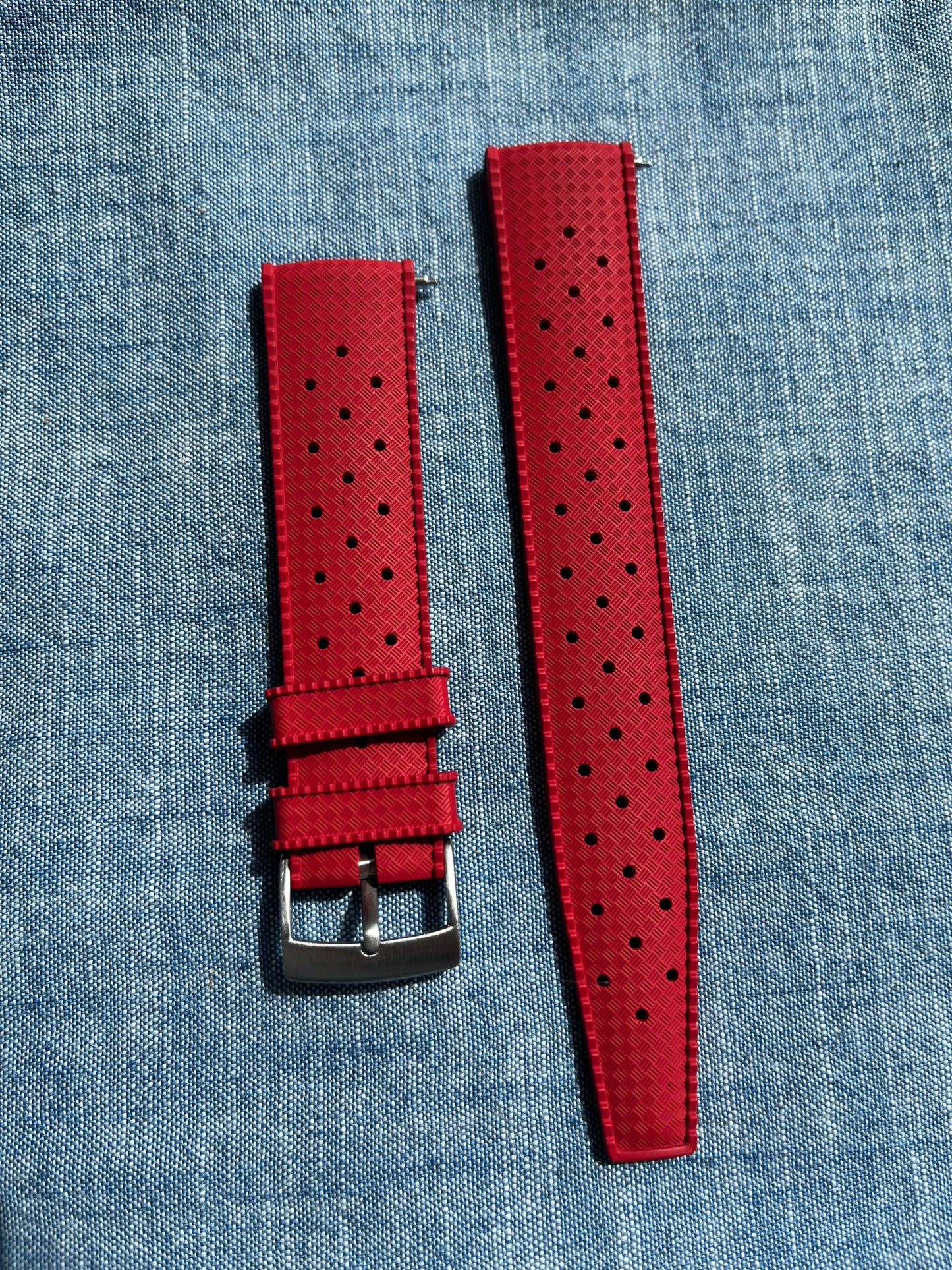 Tropical Island FKM Strap - Red