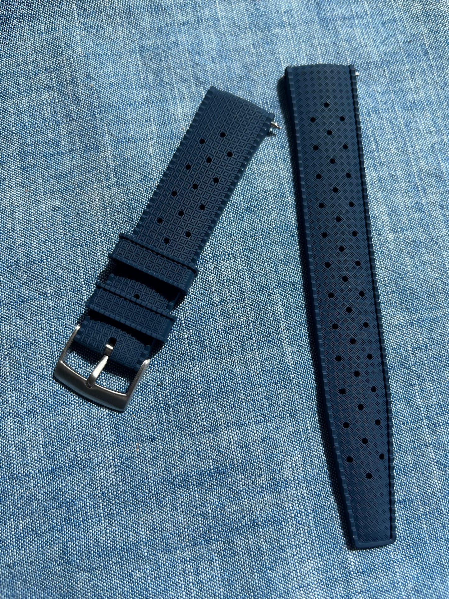 Tropical Island FKM Strap - Navy