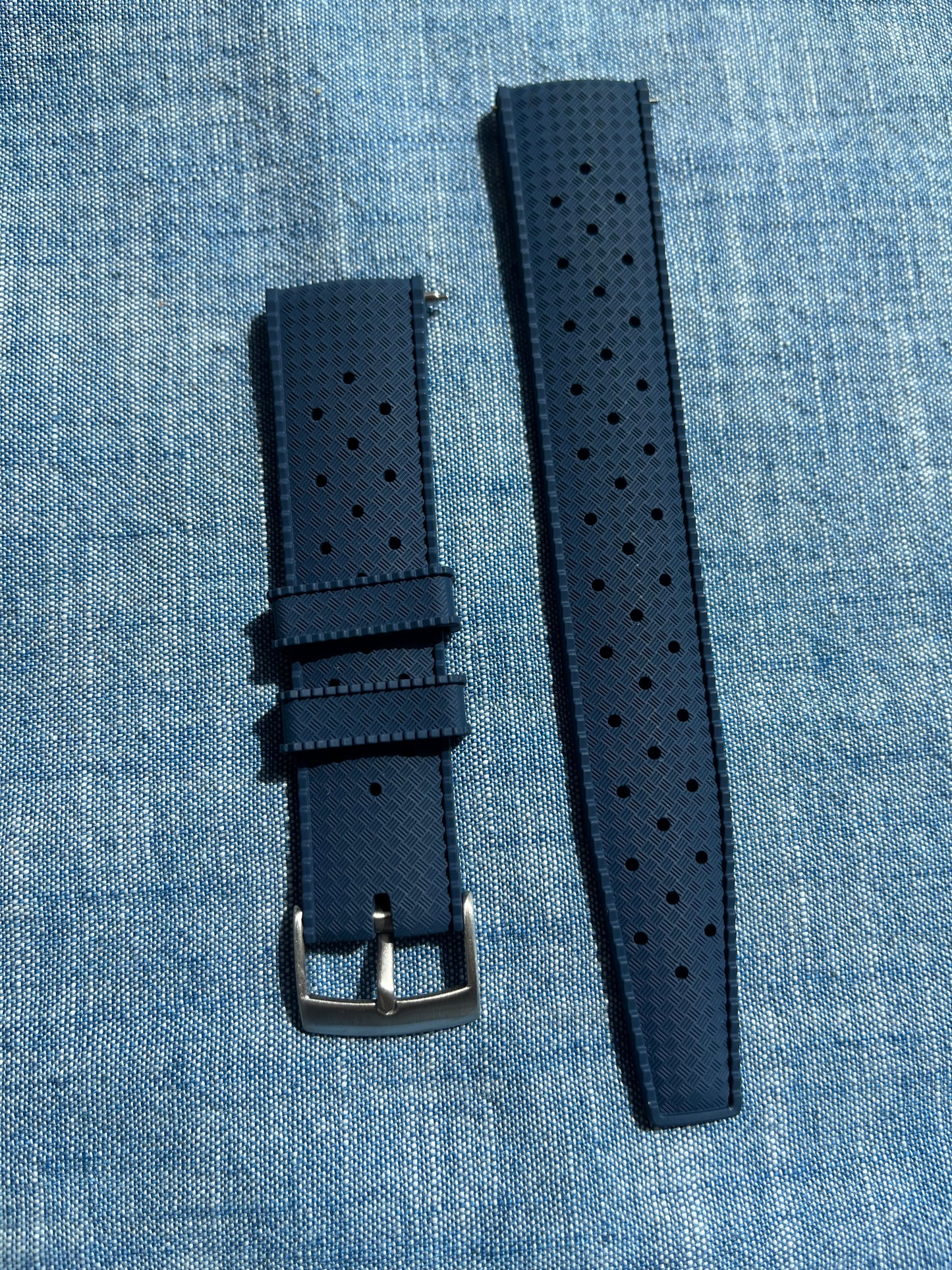 Tropical Island FKM Strap - Navy