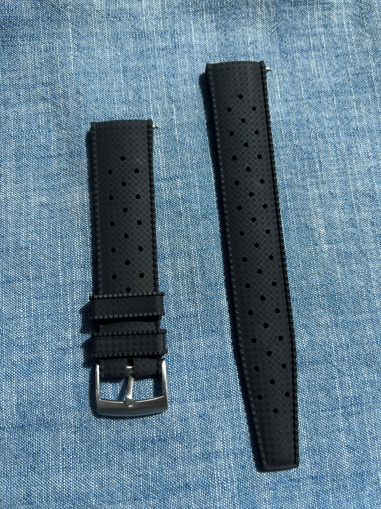 Tropical Island FKM Strap - Black