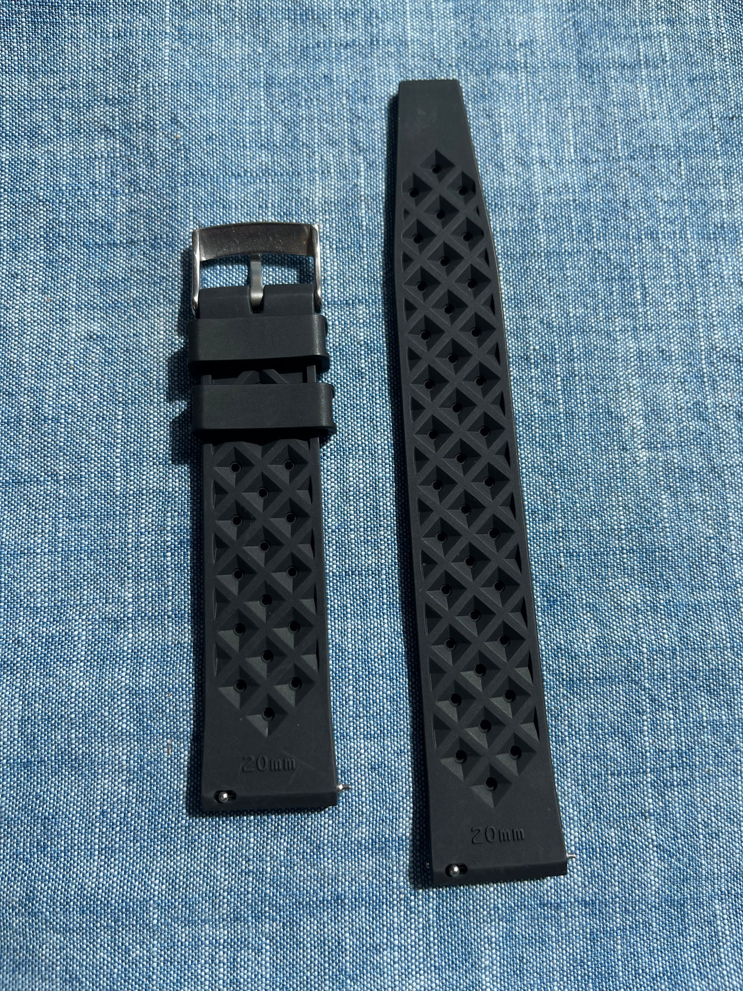 Tropical Island FKM Strap - Black