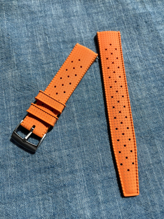 Tropical Island FKM Strap - Orange