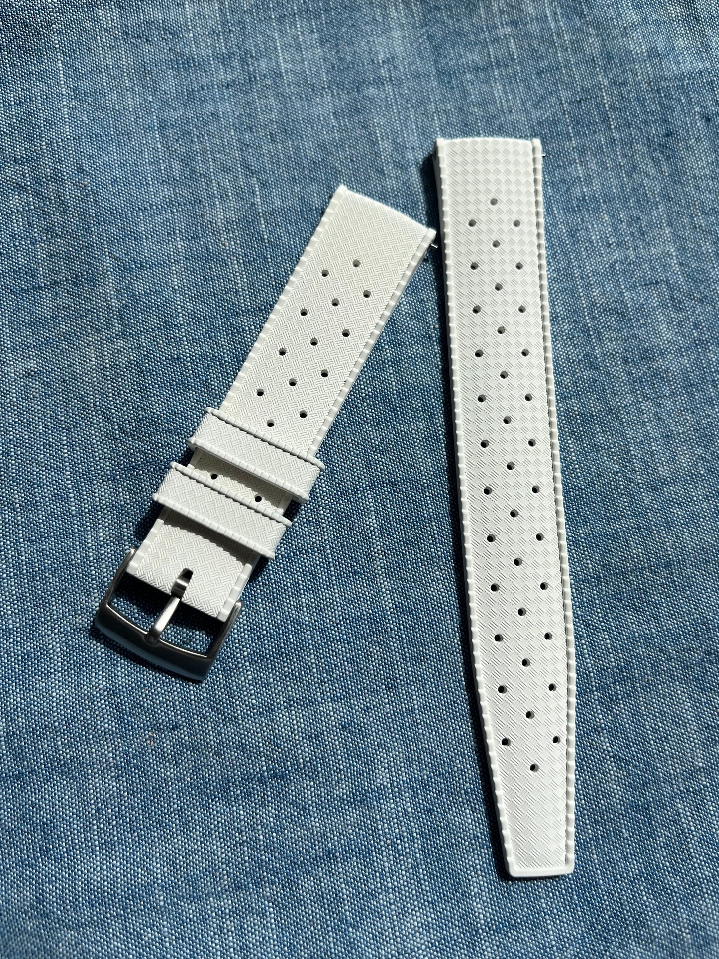 Tropical Island FKM Strap - White