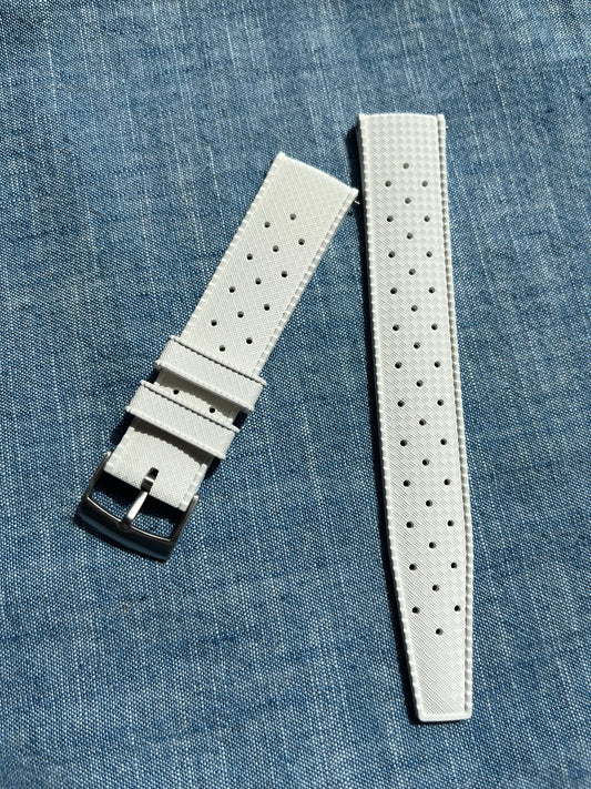 Tropical Island FKM Strap - White