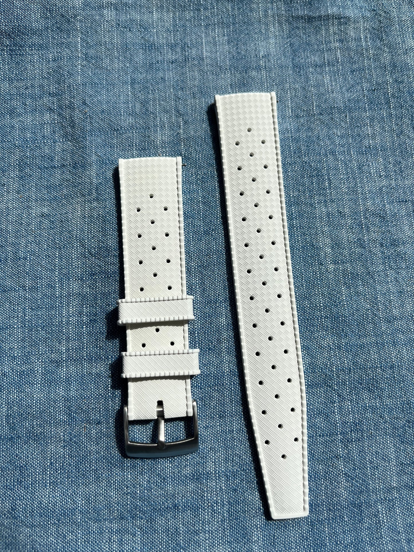 Tropical Island FKM Strap - White