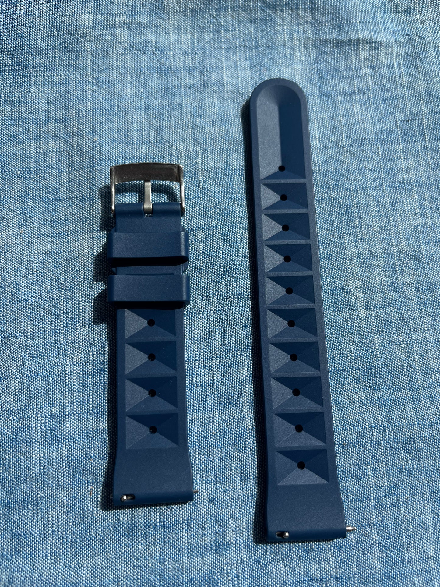 Waffle House FKM Strap - Navy