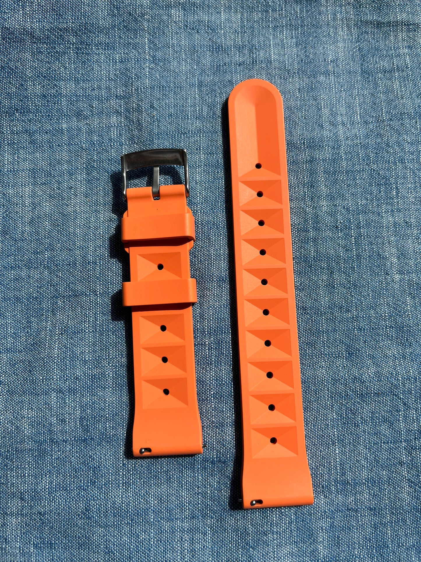 Waffle House FKM Strap - Orange