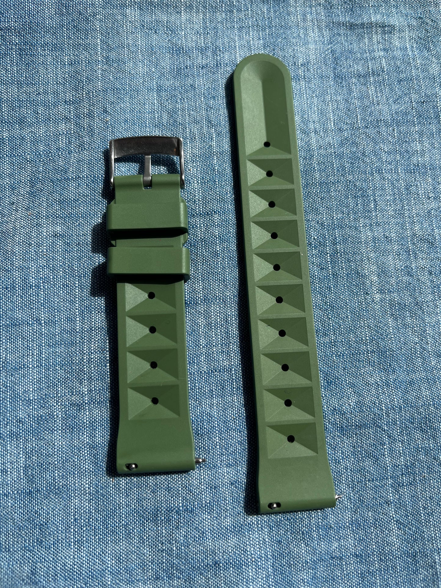 Waffle House FKM Strap - Green