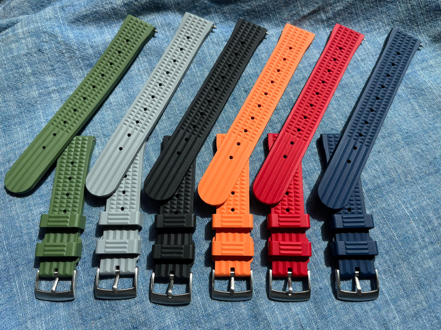 Waffle House FKM Strap - Black