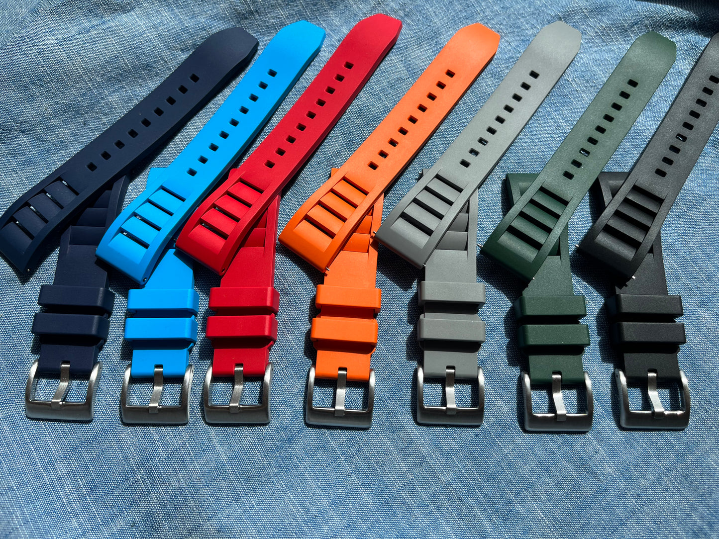 Shark FKM Strap - Lite blue