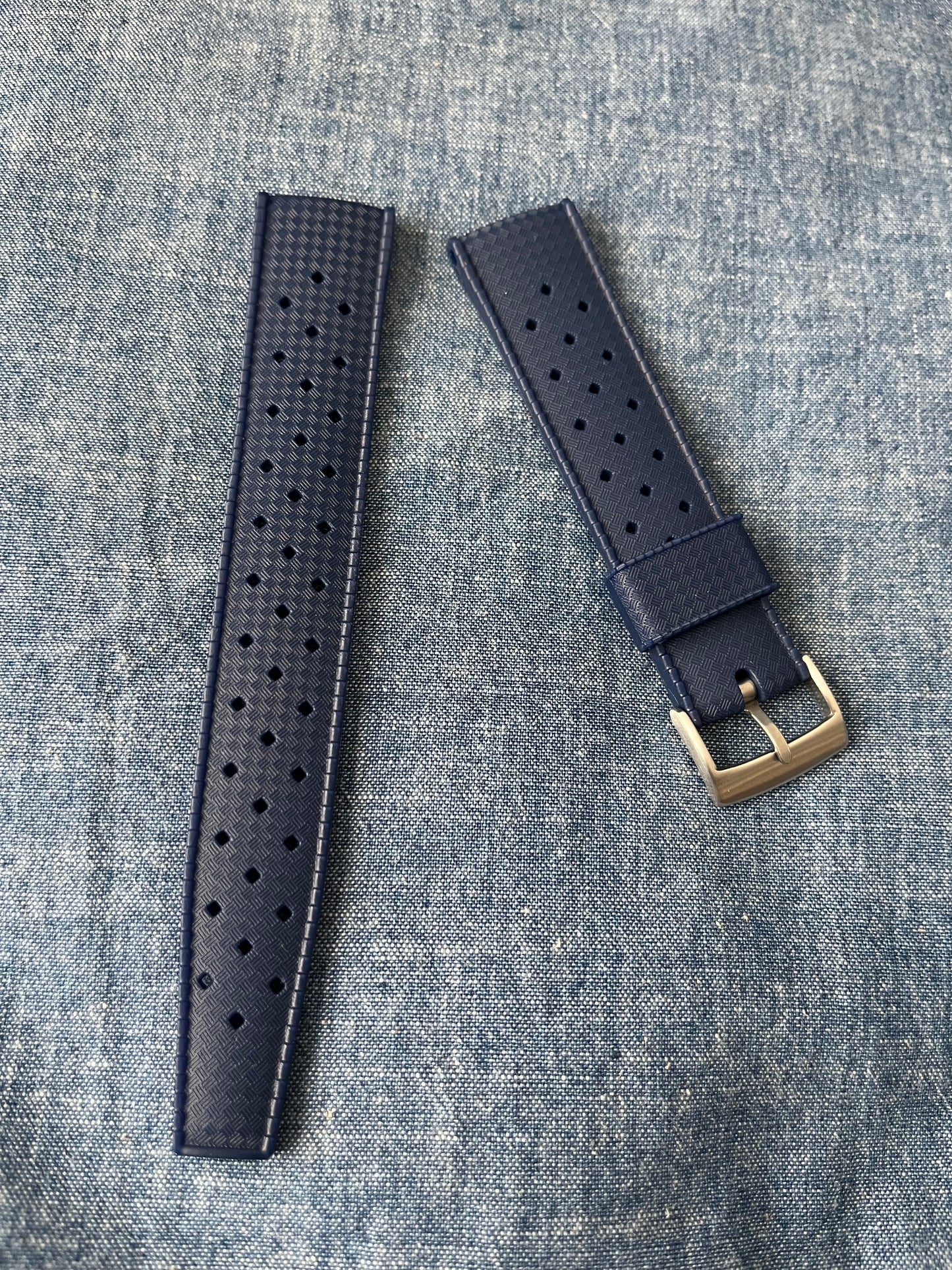 Tropical Island Strap - Blue