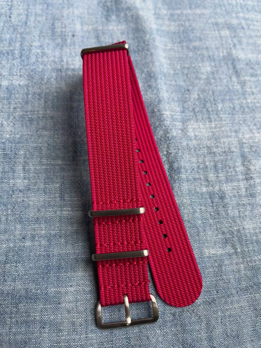 Baby Back Ribbed Strap - Raspberry